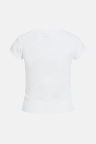 Top (korte mouwen) Wit - JJXX