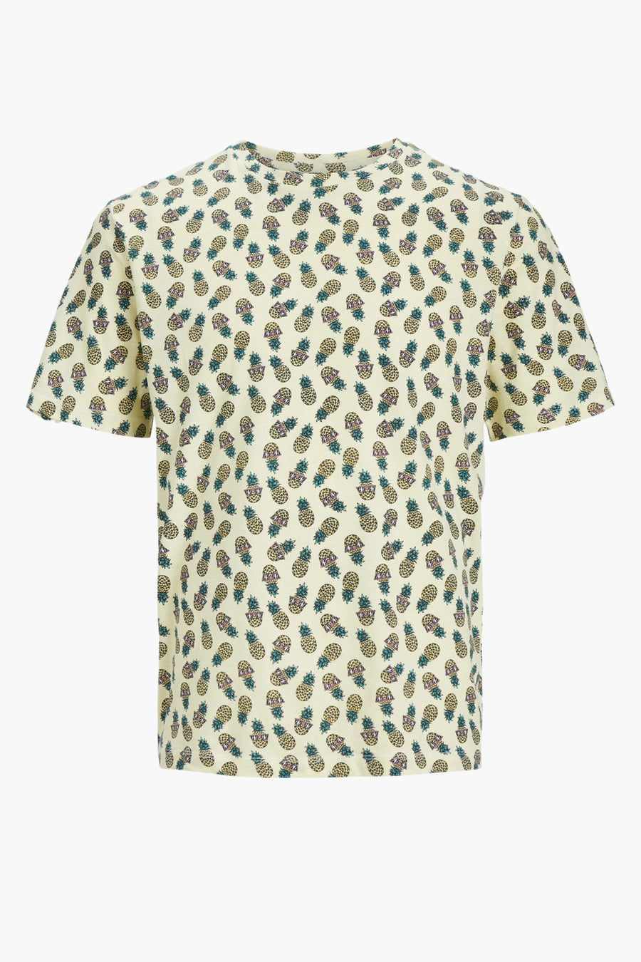 T-shirt (korte mouwen) Geel - ORIGINALS BY JACK & JONES