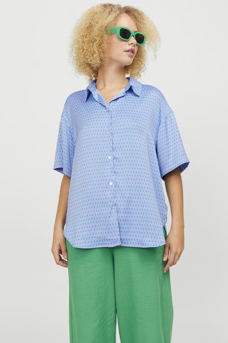 Hemd (korte mouwen) Blauw - JJXX