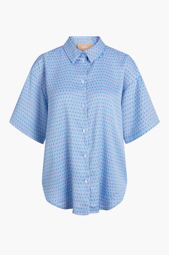 Hemd (korte mouwen) Blauw - JJXX