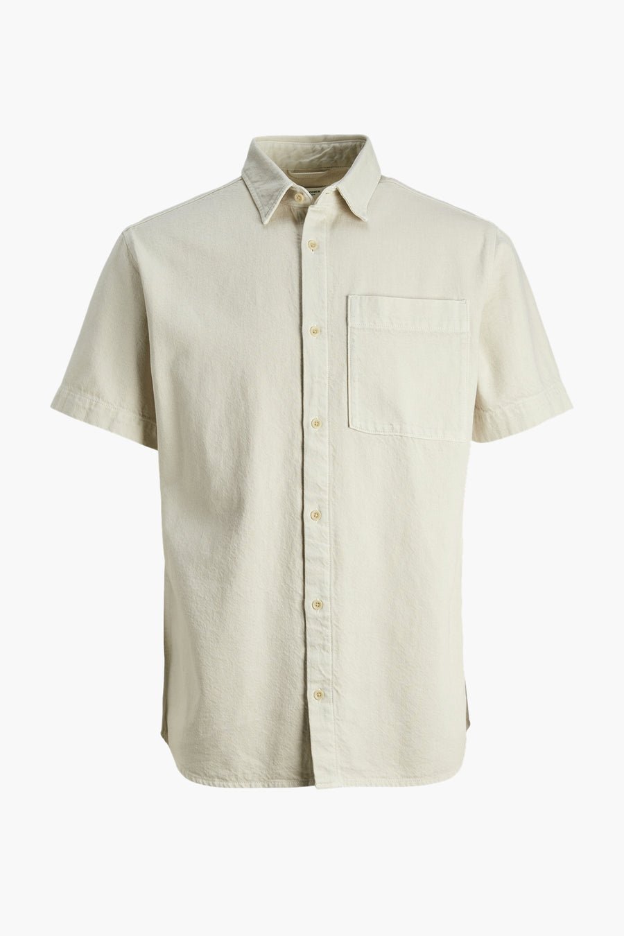 Hemd (korte mouwen) Ecru - JACK & JONES JEANS INTELLIGENCE