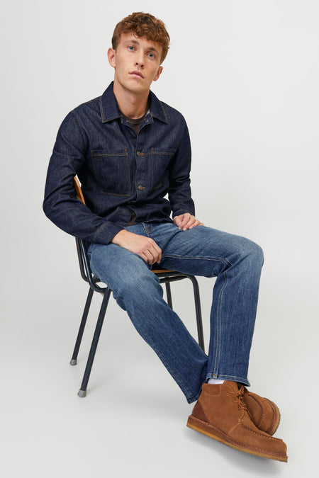 Jeans tapered Mid blue denim - JACK & JONES JEANS INTELLIGENCE