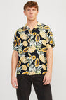 Chemise (manches courtes) Noir - ORIGINALS BY JACK & JONES