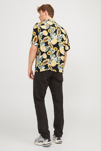 Hemd (korte mouwen) Zwart - ORIGINALS BY JACK & JONES
