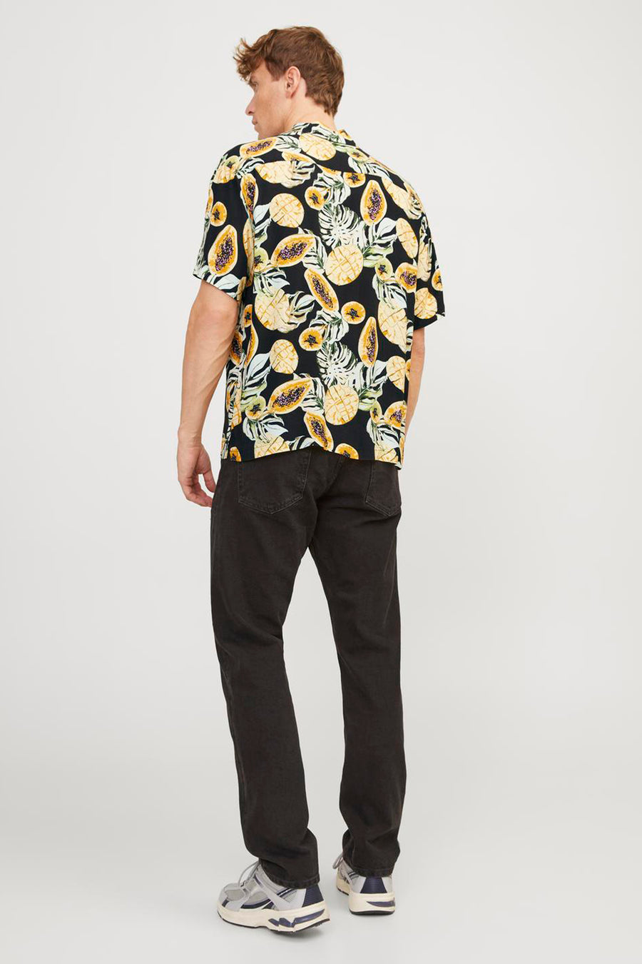 Hemd (korte mouwen) Zwart - ORIGINALS BY JACK & JONES