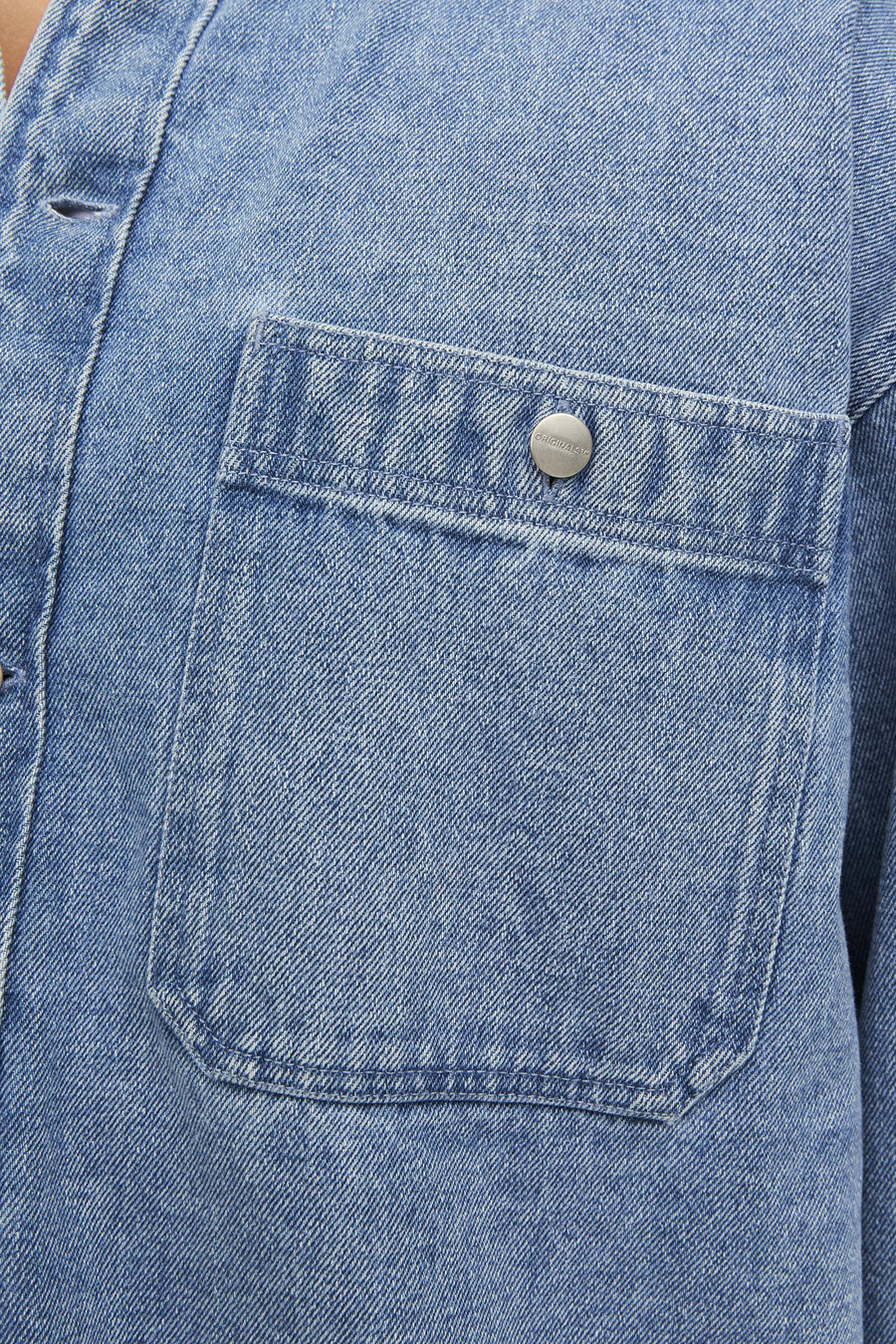Jeanshemd Mid blue denim - ORIGINALS BY JACK & JONES