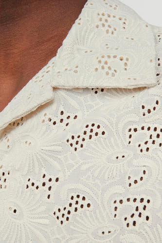 Hemd (korte mouwen) Ecru - ORIGINALS BY JACK & JONES