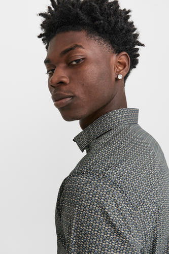 Hemd (lange mouwen) Blauw - PREMIUM by JACK & JONES
