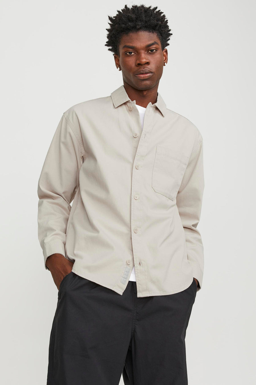 Hemd (lange mouwen) Ecru - CORE BY JACK & JONES