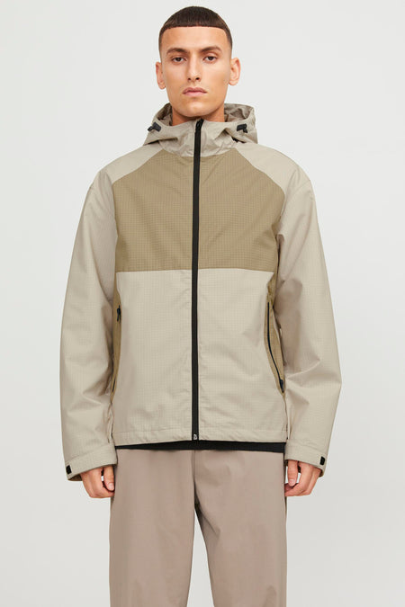 Jas (kort) Ecru - CORE BY JACK & JONES