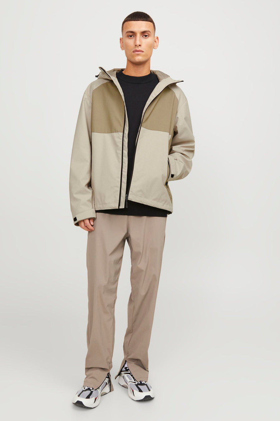 Jas (kort) Ecru - CORE BY JACK & JONES