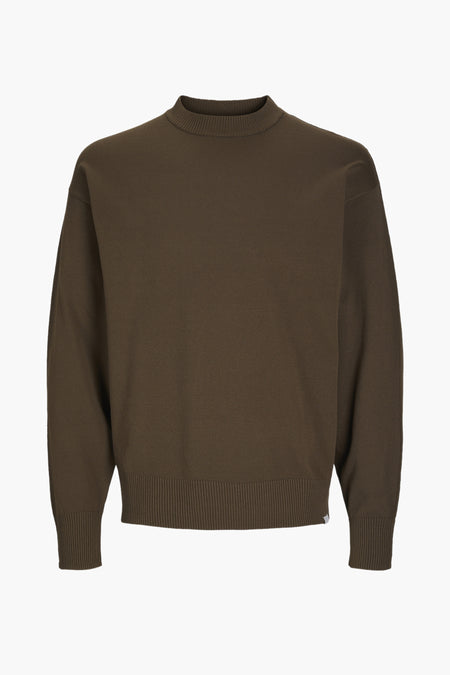 Trui met ronde hals Bruin - CORE BY JACK & JONES