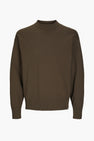 Trui met ronde hals Bruin - CORE BY JACK & JONES