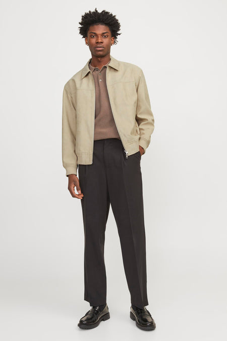 Jas (kort) Ecru - PREMIUM BLUE by JACK & JONES