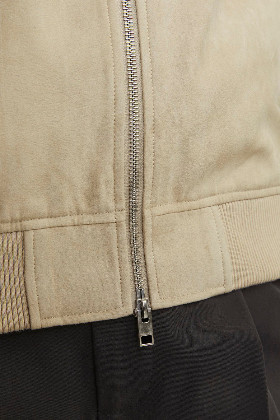 Jas (kort) Ecru - PREMIUM BLUE by JACK & JONES