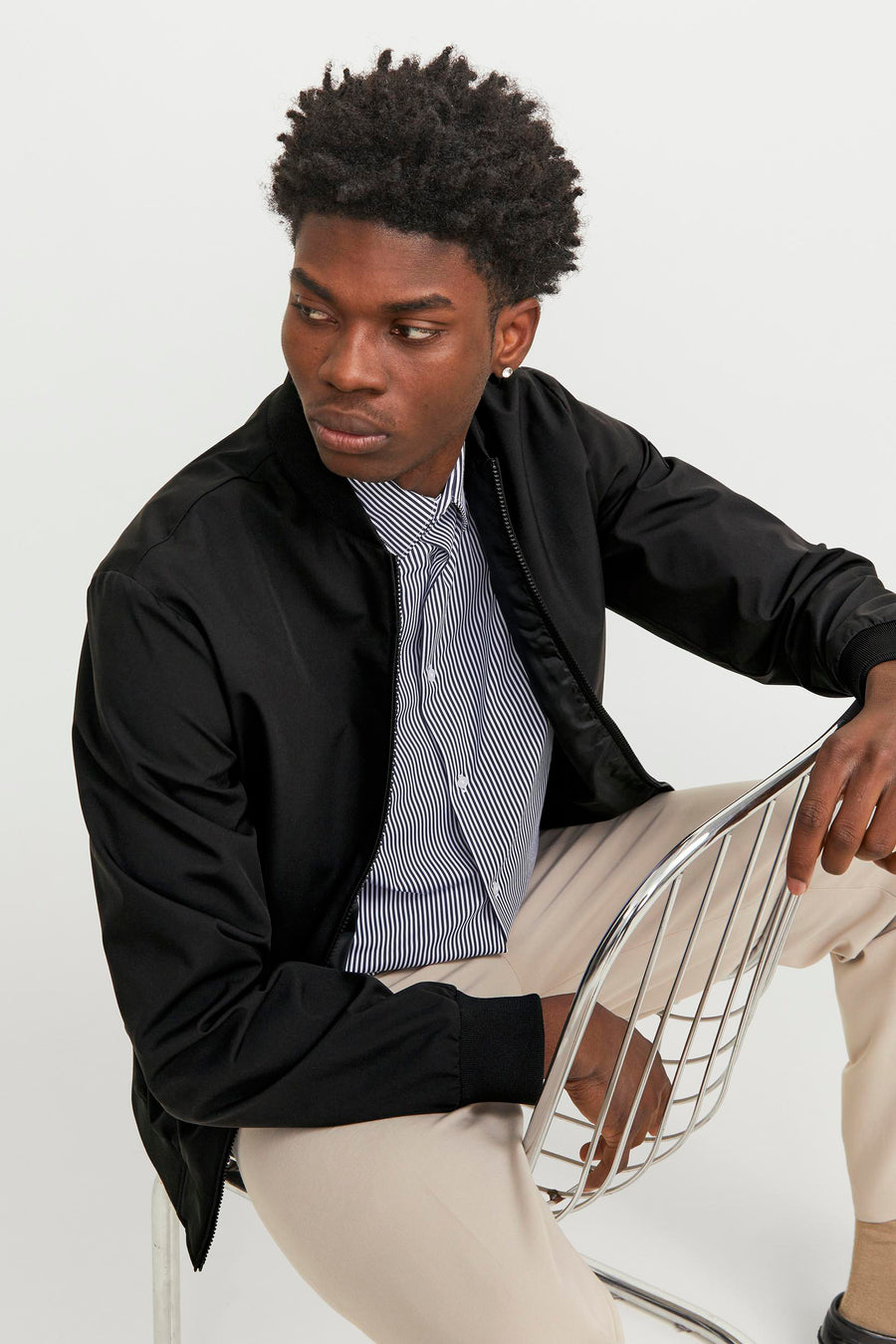 Jas (kort) Zwart - PREMIUM by JACK & JONES