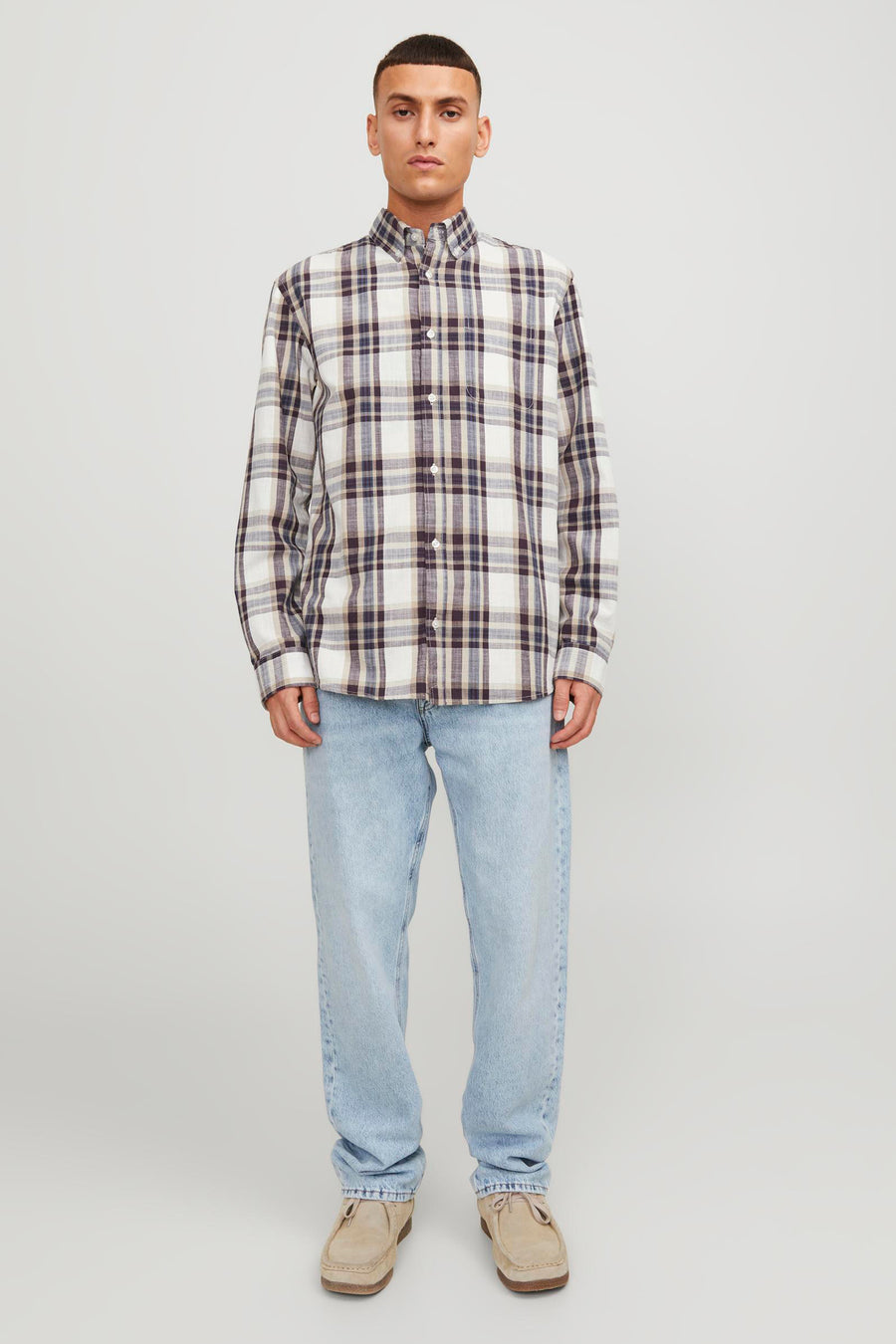 Hemd (lange mouwen) Bruin - PREMIUM BLUE by JACK & JONES
