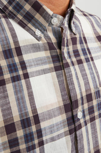 Hemd (lange mouwen) Bruin - PREMIUM BLUE by JACK & JONES