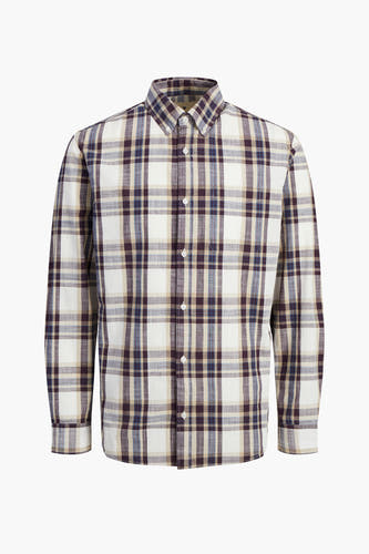 Hemd (lange mouwen) Bruin - PREMIUM BLUE by JACK & JONES