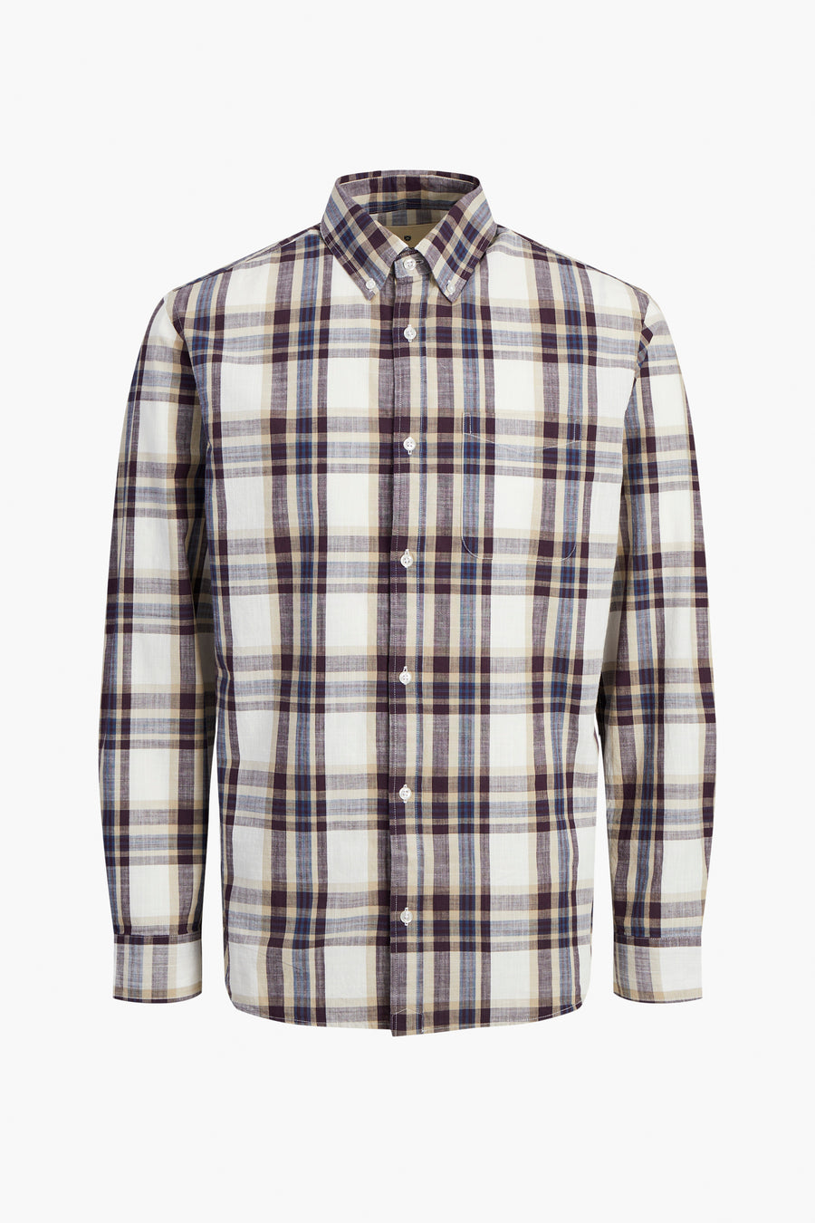 Hemd (lange mouwen) Bruin - PREMIUM BLUE by JACK & JONES