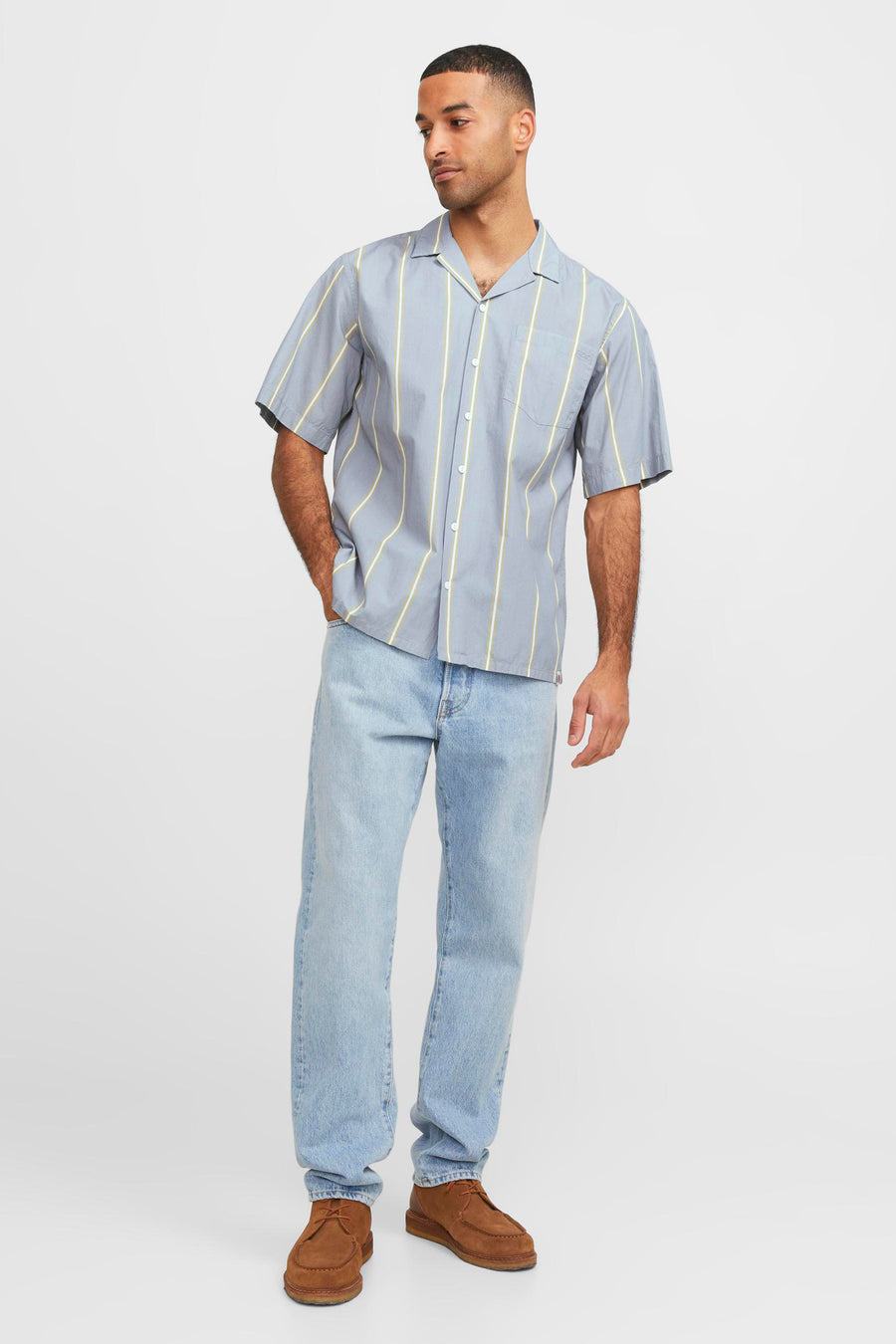 Hemd (korte mouwen) Blauw - Royal Denim Divison