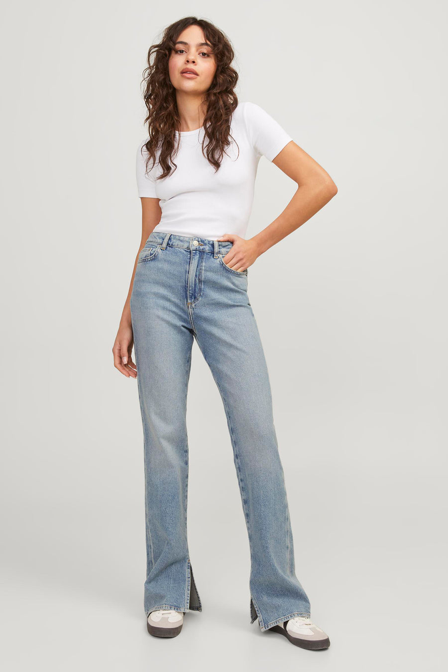 Jeans flared Light blue denim - JJXX