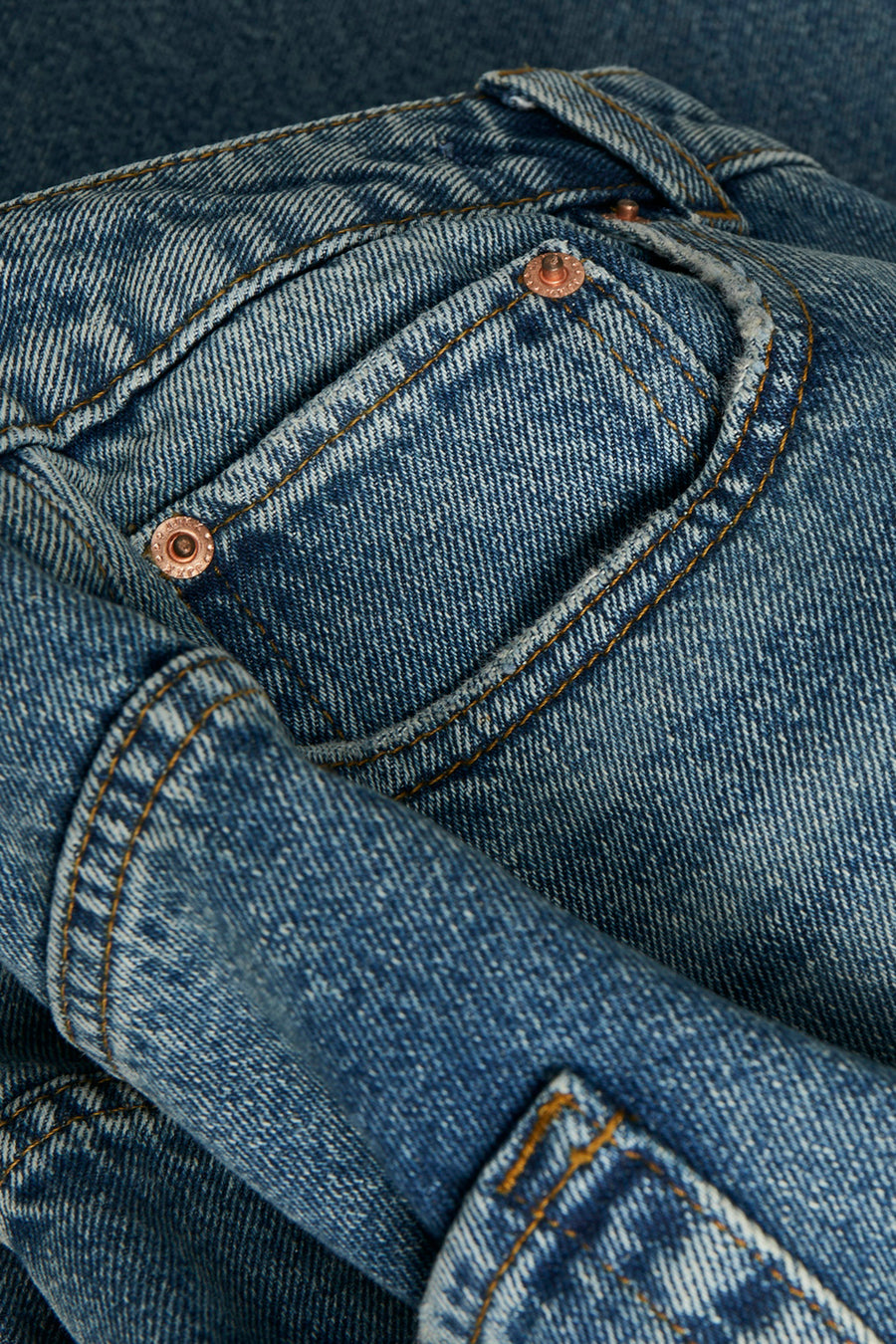 Jeans straight Dark blue denim - JJXX