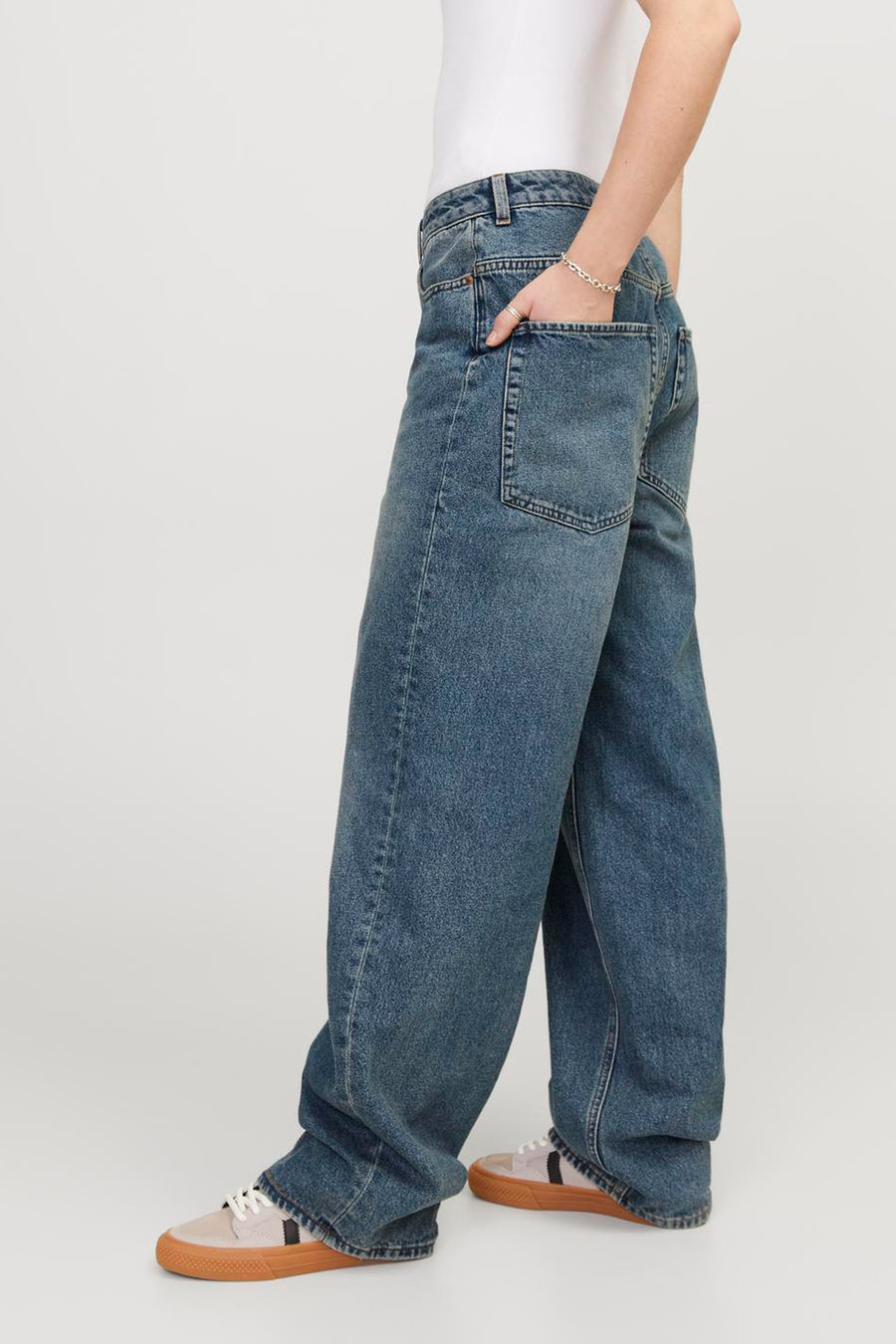 Jeans straight Dark blue denim - JJXX