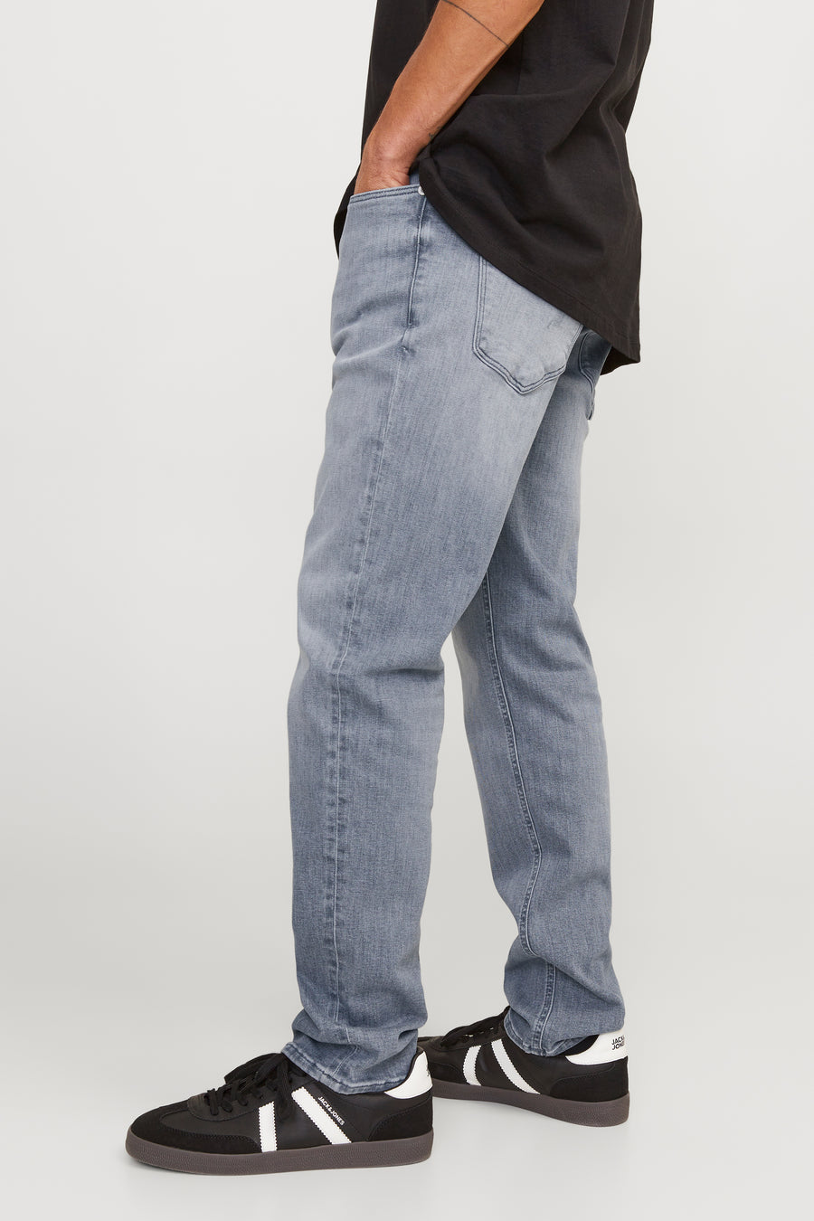 Jeans straight Mid grey denim - JACK & JONES JEANS INTELLIGENCE