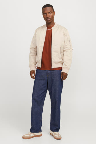 T-shirt (korte mouwen) Bruin - CORE BY JACK & JONES