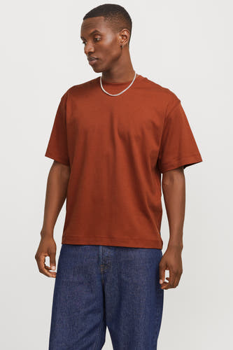 T-shirt (korte mouwen) Bruin - CORE BY JACK & JONES