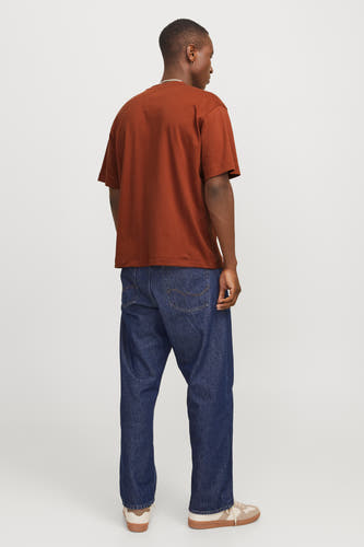 T-shirt (korte mouwen) Bruin - CORE BY JACK & JONES