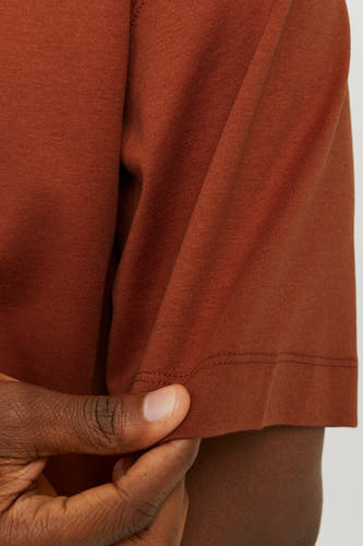 T-shirt (korte mouwen) Bruin - CORE BY JACK & JONES