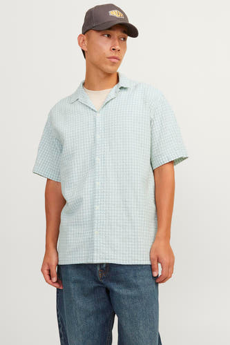 Hemd (korte mouwen) Blauw - ORIGINALS BY JACK & JONES