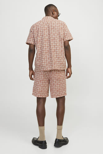 Hemd (korte mouwen) Bruin - ORIGINALS BY JACK & JONES