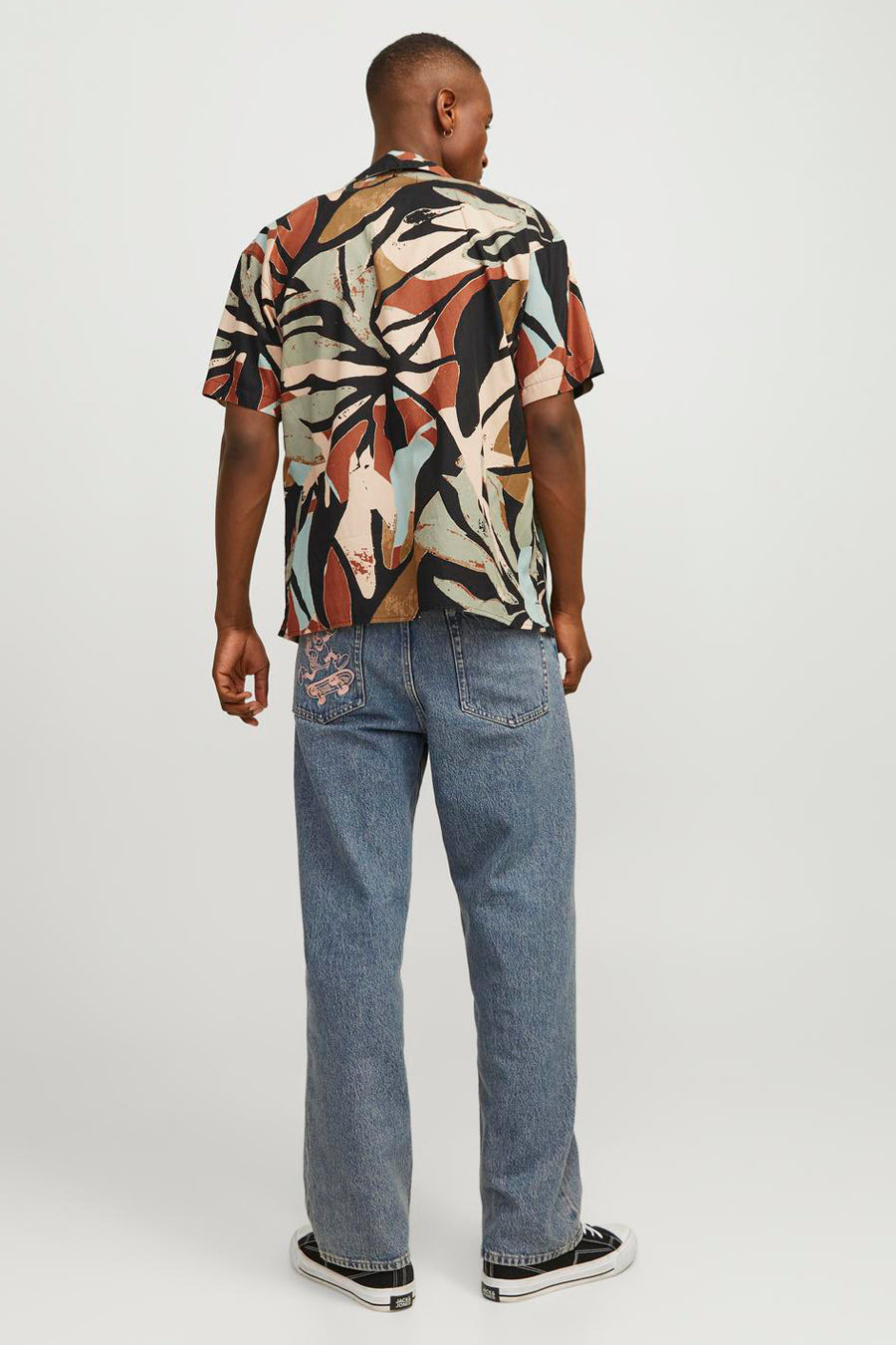 Hemd (korte mouwen) Zwart - ORIGINALS BY JACK & JONES