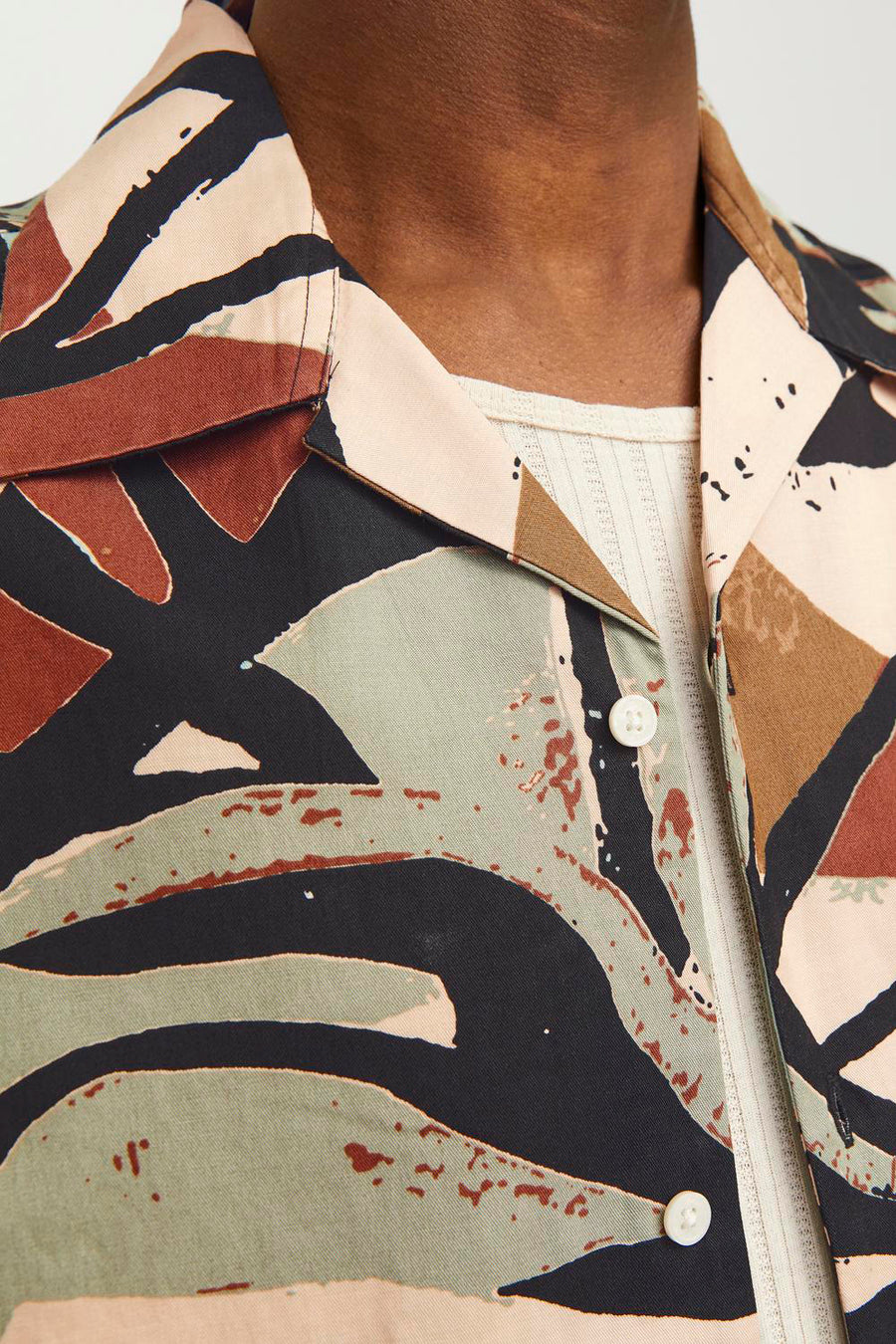 Hemd (korte mouwen) Zwart - ORIGINALS BY JACK & JONES