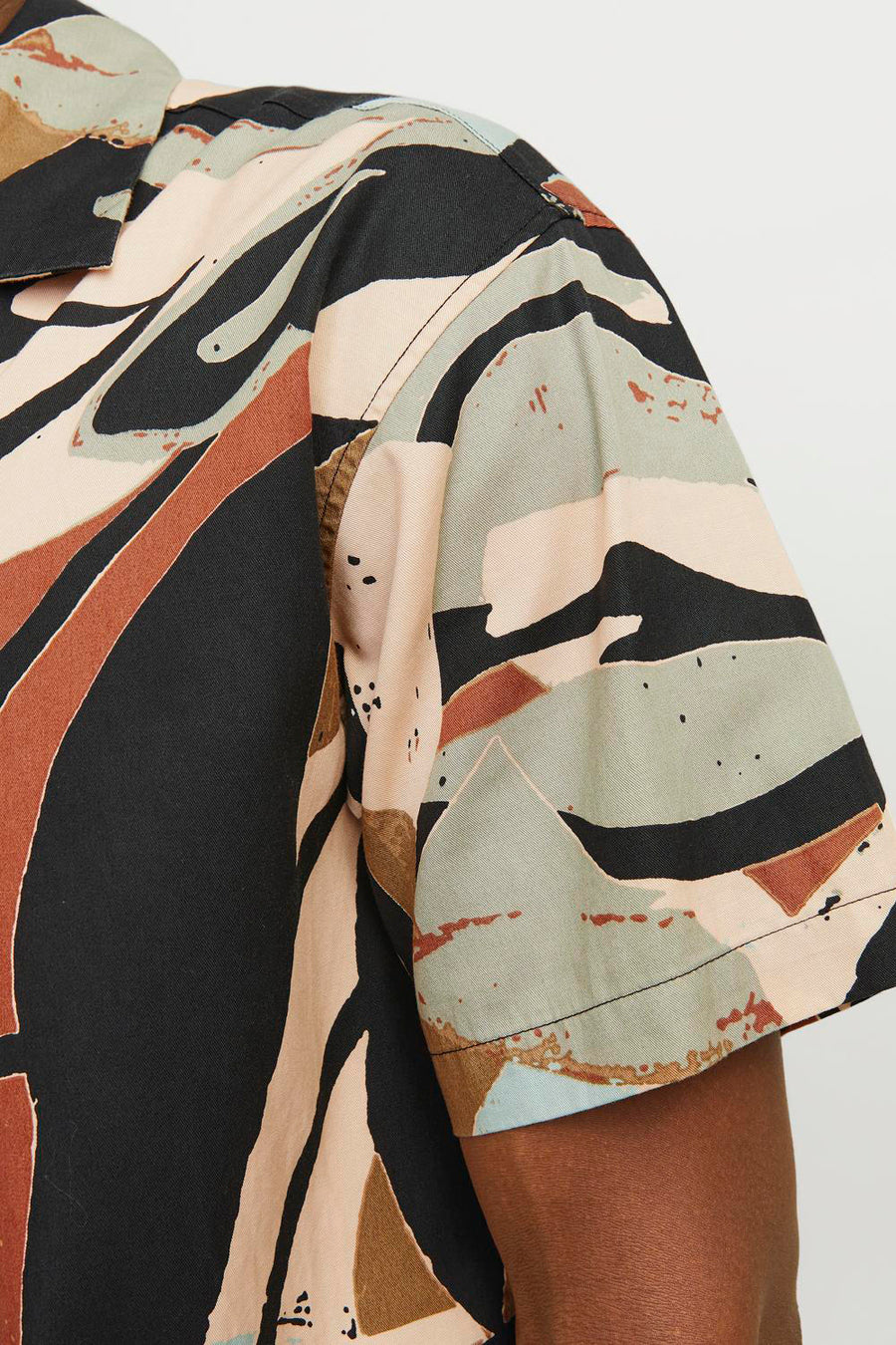 Hemd (korte mouwen) Zwart - ORIGINALS BY JACK & JONES