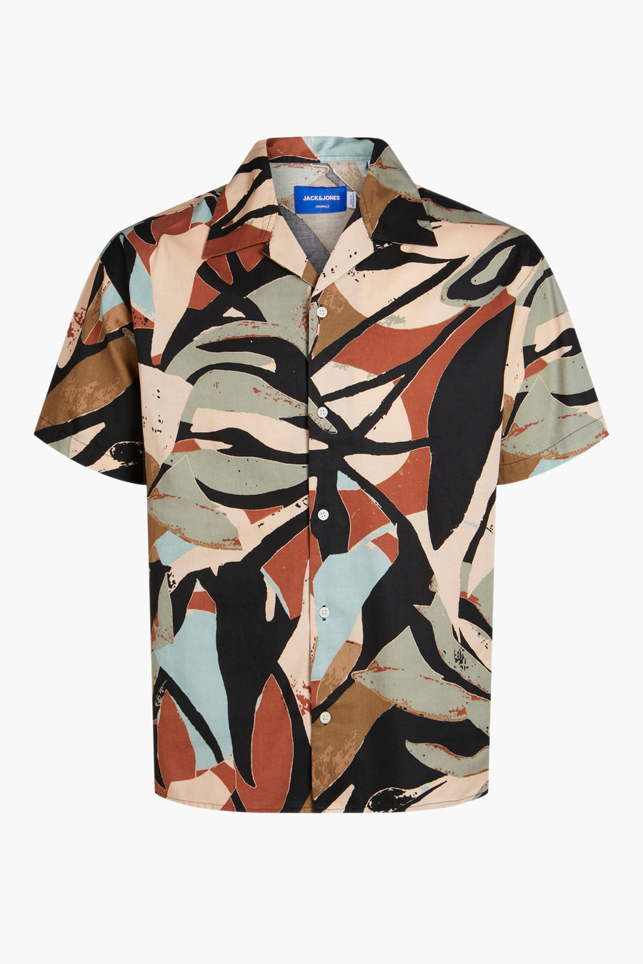 Hemd (korte mouwen) Zwart - ORIGINALS BY JACK & JONES