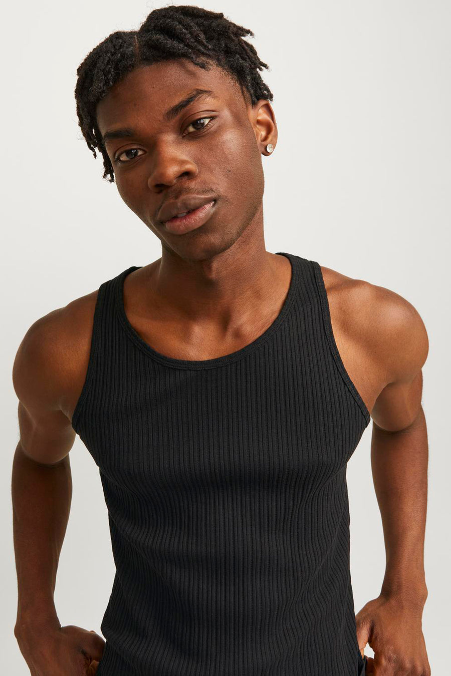 Tanktop Zwart - ORIGINALS BY JACK & JONES