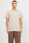 Chemise (manches courtes) Beige - ORIGINALS BY JACK & JONES