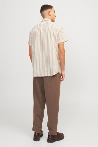 Hemd (korte mouwen) Beige - ORIGINALS BY JACK & JONES