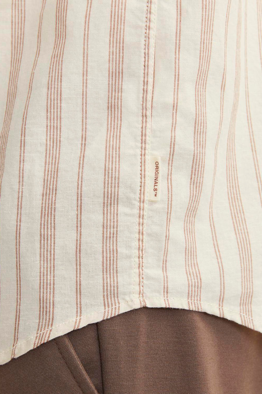 Hemd (korte mouwen) Beige - ORIGINALS BY JACK & JONES