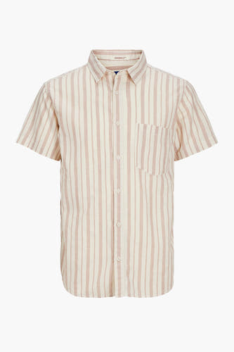 Hemd (korte mouwen) Beige - ORIGINALS BY JACK & JONES