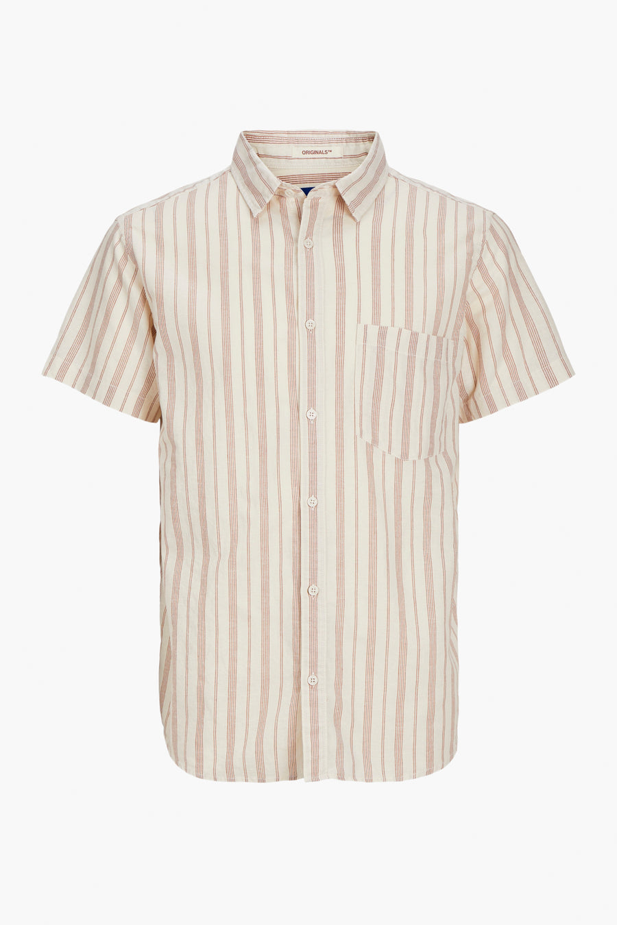 Hemd (korte mouwen) Beige - ORIGINALS BY JACK & JONES
