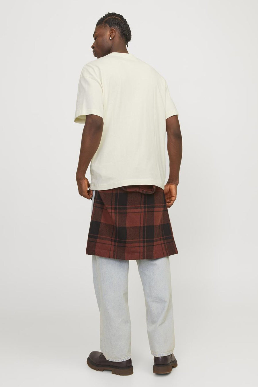 T-shirt (korte mouwen) Geel - ORIGINALS BY JACK & JONES