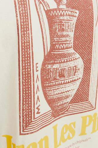 T-shirt (korte mouwen) Ecru - ORIGINALS BY JACK & JONES