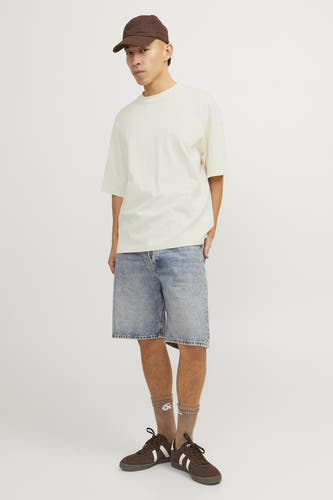 T-shirt (korte mouwen) Ecru - ORIGINALS BY JACK & JONES