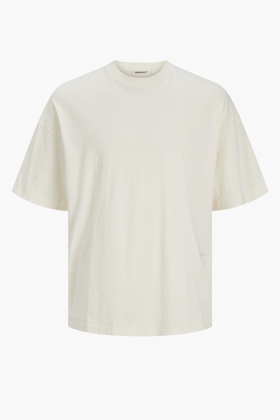 T-shirt (korte mouwen) Ecru - ORIGINALS BY JACK & JONES