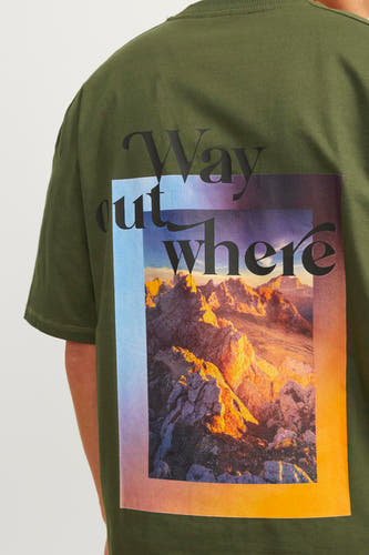 T-shirt (korte mouwen) Groen - CORE BY JACK & JONES